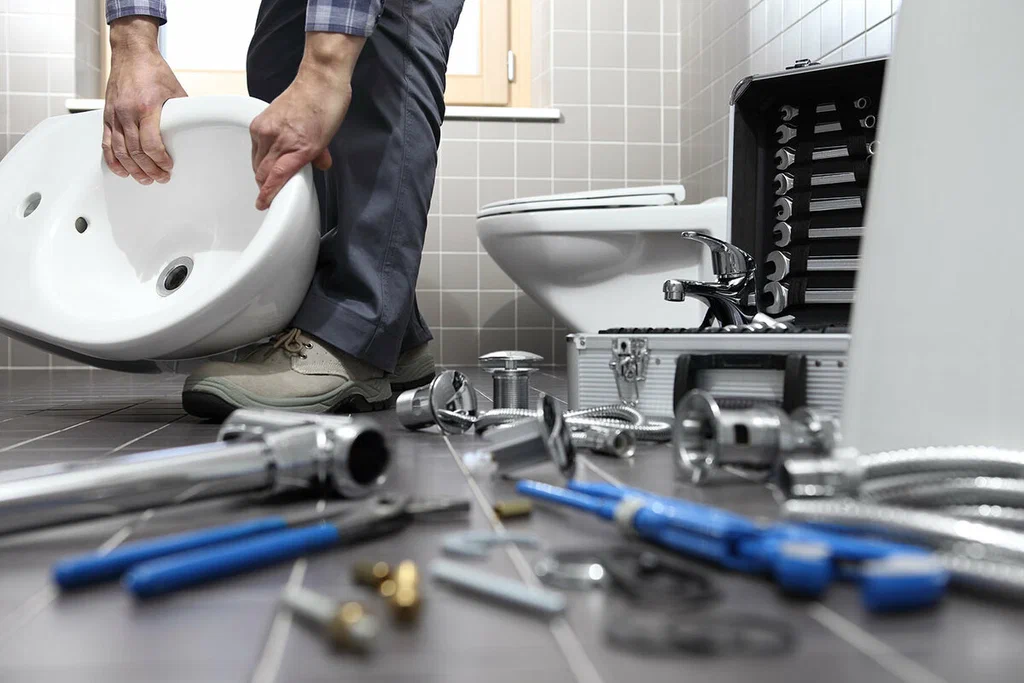 Bathroom plumbing repair service by Peachtree Corners Plumbing Pros in Peachtree Corners, Georgia