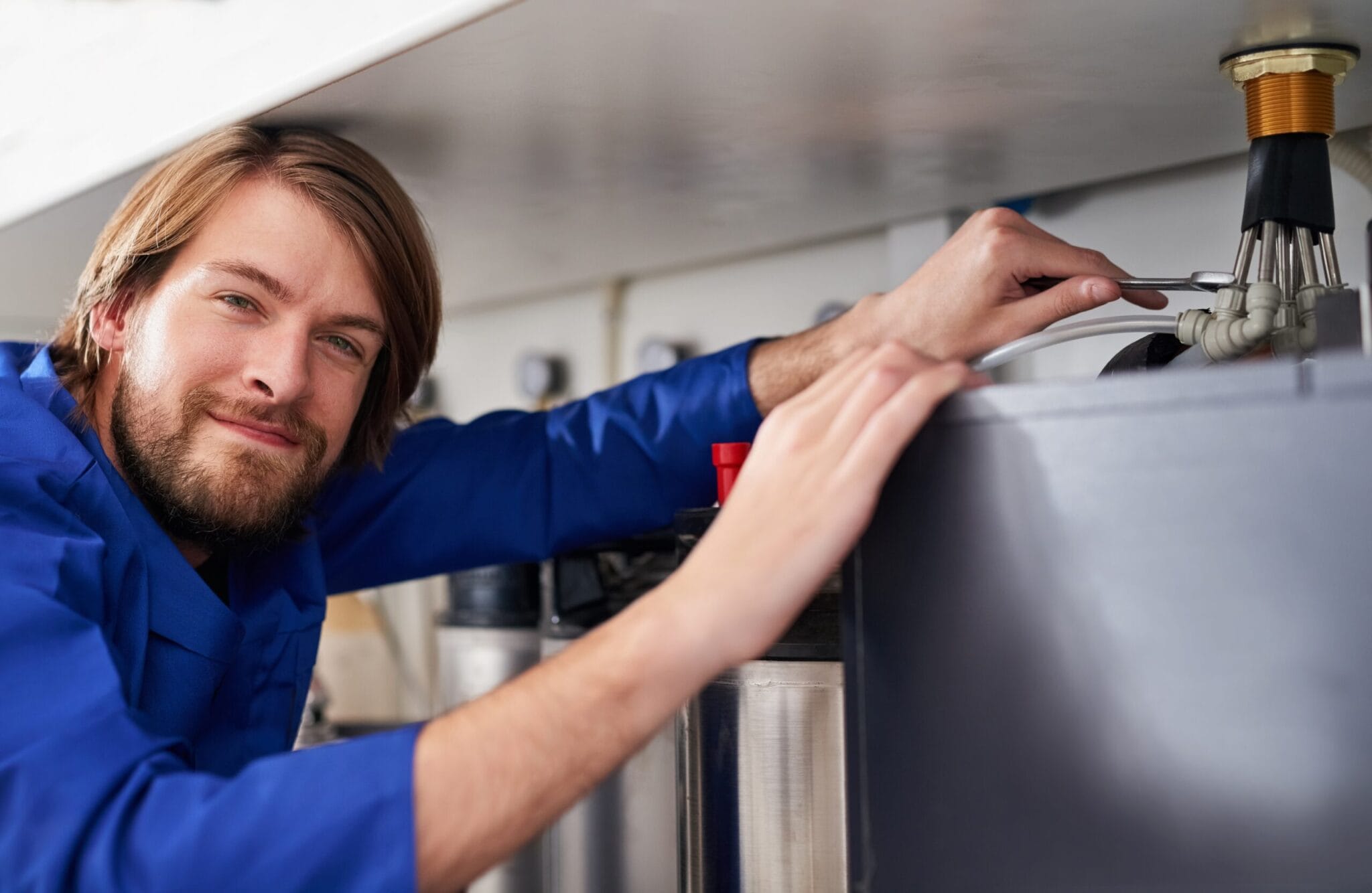 Appliance water line repair by plumber in Peachtree Corners, Georgia