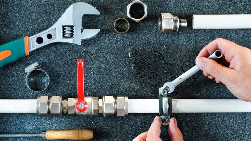 Plumbing tools and pipe fittings for Peachtree Corners, Georgia plumbing repairs